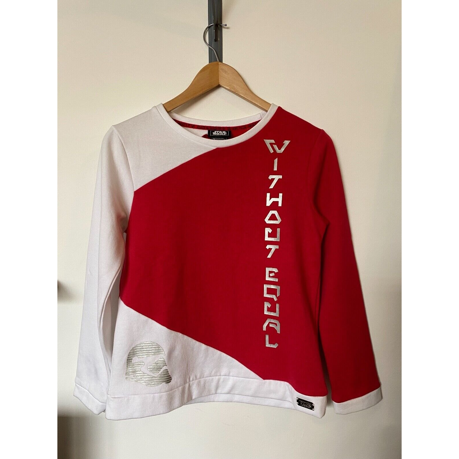 Rare Star Wars Red White Xl Legion 709 Sweater Unisex Youth Size Xl